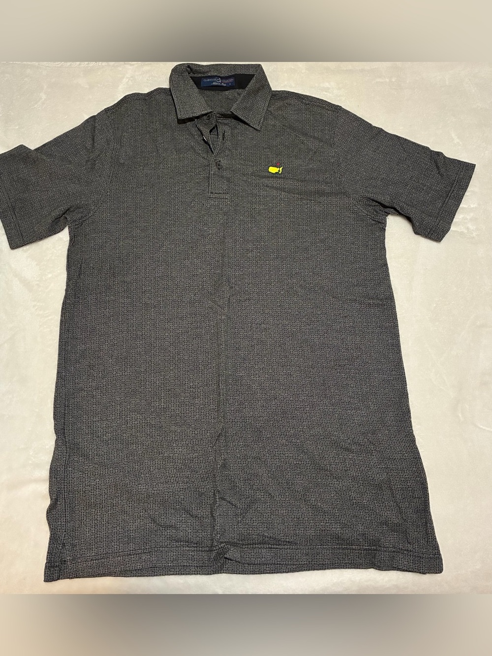 Men's Gray Masters Polo